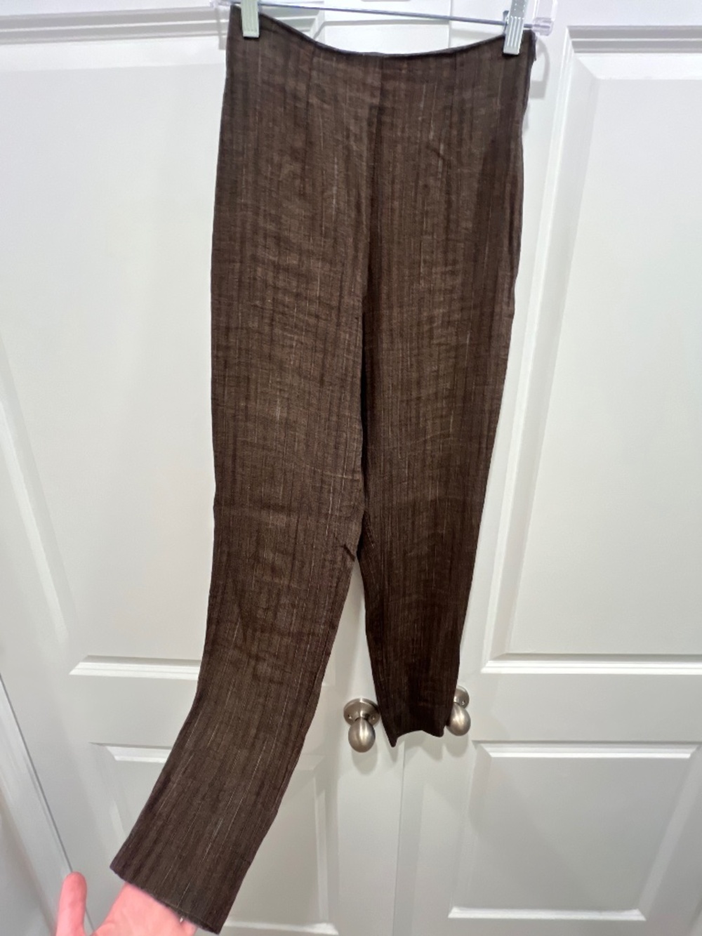 Peg pant, working pant, ponte pant, made in Italy!